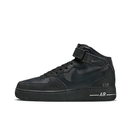 Nike Air Force 1 Mid unisex sneakers – Enkelondersteuning, klassiek dempend comfort en duurzaam voor de hele dag DQ7666-001