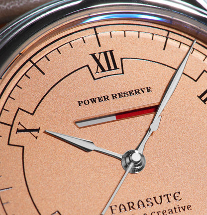 FARASUTE Luxury Men Manual Mechanical Watch Seagull Movement Power Reserve 80 Hours Sapphire Glass Stainless Steel Watch Reloj