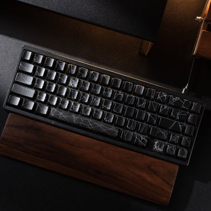 XVX Wireless Mechanical Keyboard M67 JadeStone With IMD-Tech Keycaps Tri-Mode Topographic White Gamer Keyboard Gasket Design