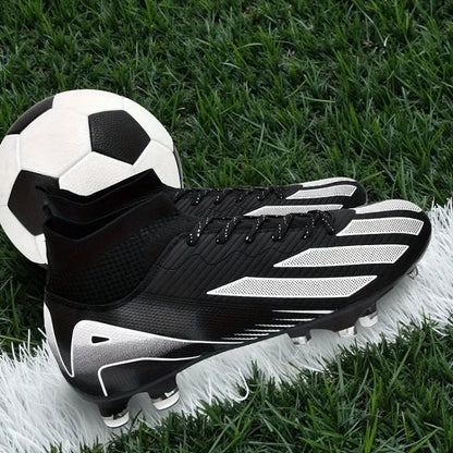 New Men's Football Boots Adult's Soccer Field Shoes Teenager's Sports Cleats Outdoor Grass Training Boots High Quality Sneakers