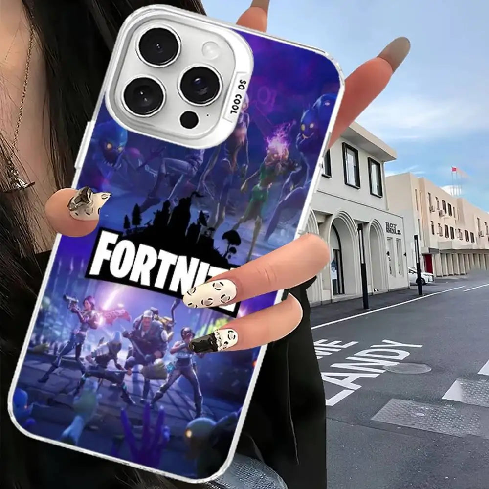 Classic Game Hot Fortnites Phone Case for Xiaomi Redmi Note 7 8 9 9S 10 11 12 13 14 15 Pro Plus 4G 5G Anti Fall Matte Back Cover