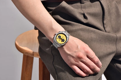 PAGANI DESIGN 2026 NEW Turtle Back Chronograph 1782 Watch for Man Fashion Men's Quartz Watch Luminous relogios masculino