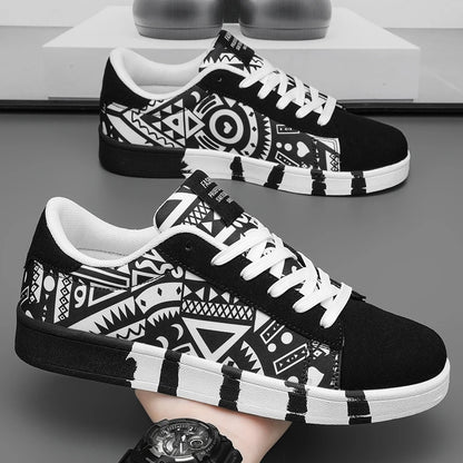 YRZL Παπούτσια Skateboard Ανδρικά Canvas Sneakers Casual Αναπνέοντα Παπούτσια Περπατήματος Ελαφριά Επίπεδα Παπούτσια για Άνδρες Street Trend Αθλητικό Παπούτσι