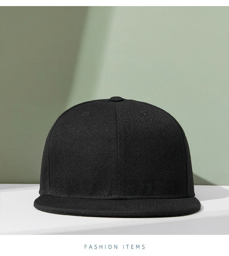 Großhandel: 40 Farben, verstellbare Snapback-Kappen mit flachem Schirm, Damen-Mode, Polyester, einfarbige Baseballmützen, Herren, Hip-Hop, unbedruckte Sportmützen
