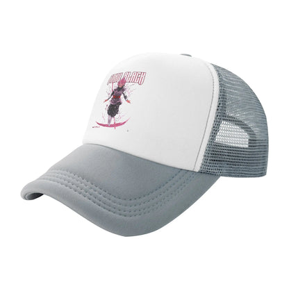 Dragon Ball Black Goku Trucker Cap Men Women  Hat Sun Hat Sports Cap Adjustable Polyester Mesh Baseball Cap Summer