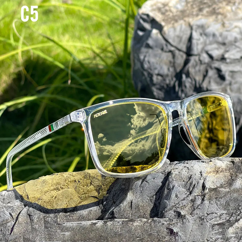 KDEAM Extra Large Size XL Polarized Sunglasses For Men Driving Photochromic Sun Glasses Oversized Suit For Big Face