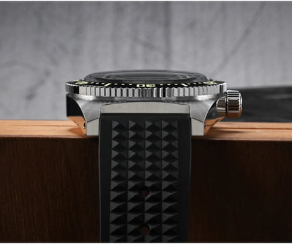 San Martin Official 40mm 62mas V3 Diver Watch For Men Kanagawa Surfing Dial NH35 Automatic Mechanical 20Bar Rubber Strap SN0007