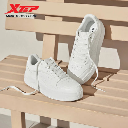Xtep Skateboard-Schuhe – Leichte Sommersportschuhe mit dicker Sohle, Low-Top-Sneaker im modischen Street-Style 875319310016