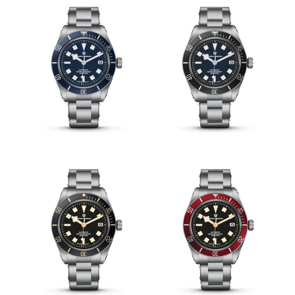 PAGANI DESIGN BB58 Men's Watches Mechanical Watch For Men Luxury Automatic Watch Men NH35 Movt Waterproof Reloj Hombre PD-1671