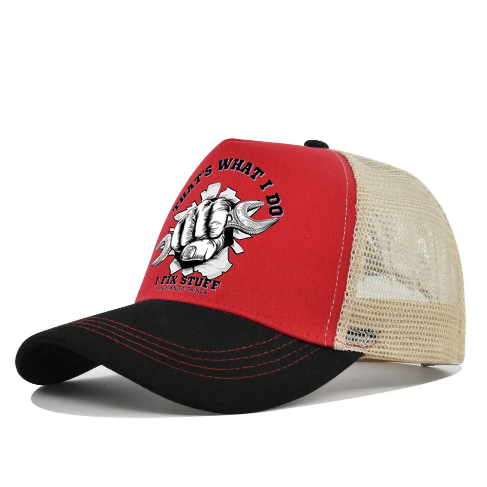 Mode Frühjahr/Sommer Bedruckte Netz-Baseballkappe, atmungsaktiv, Gorras, mit individuellem LOGO für Männer, Frauen und Paare, Schirmkappe, Casquette