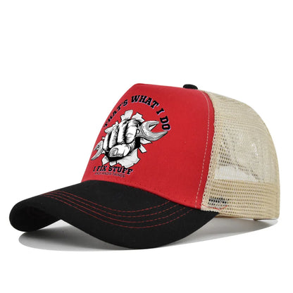 Mode Frühjahr/Sommer Bedruckte Netz-Baseballkappe, atmungsaktiv, Gorras, mit individuellem LOGO für Männer, Frauen und Paare, Schirmkappe, Casquette