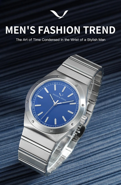 New Arrivals 2026 Specht & Söhne Luxury Watch 38MM Men's Quartz Super Slim Stainless Steel Sapphire Crystal 50M Water Resistant