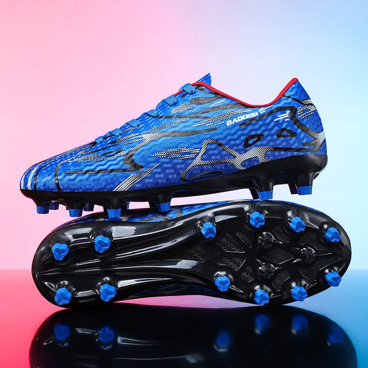 New Men’s Soccer Shoes Sport Training Football Boots Soft Ultralight Breathable Professional Sneakers Unisex Grass Cleats Match