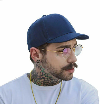 Short Brim 4 Size Fitted Closed Caps Hats New Cycling Bill Plain Trucker Men Women Hip Hop Baseball Snapback Sun Visor Era