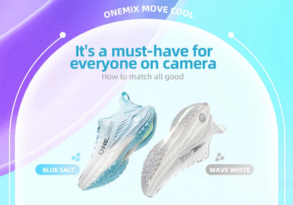 ONEMIX Sapatilhas de Running Casuais Respiráveis de Verão, Sapatilhas de Jogging Leves para Homem e Mulher, Calçado de Ginásio e Outdoor com Amortecimento para Desporto