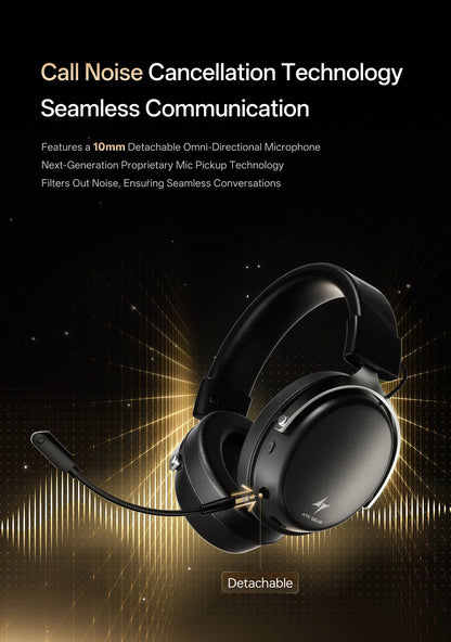 ATK N9 Pro Ultra Wireless Headset with Mic 7.1 sound Four Mode E-sports lightweight headphone Low latency noise reduction gift