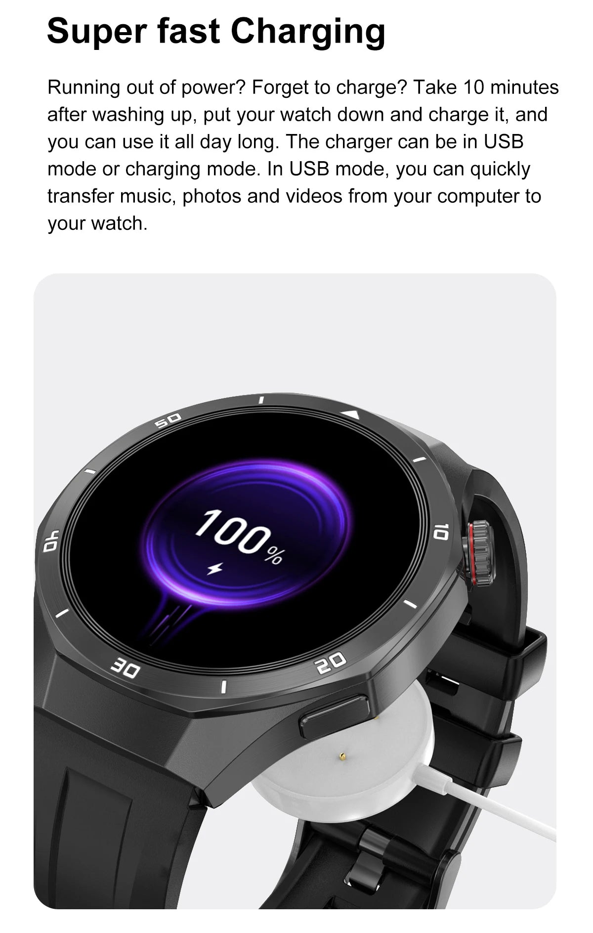 2026 New Watch 5 Pro Genuine Smart Watch GPS Map Navigation NFC Call 32GB memory Clock Built-in Video Music playback Smart Watch