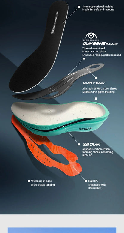 361 Degrees Flame 4.0 MIX Herren-Laufschuhe mit Carbonplatte, für Wettkämpfe und Marathon, stabiler Rückprall, verschleißfest, Herren-Sneaker 672512204