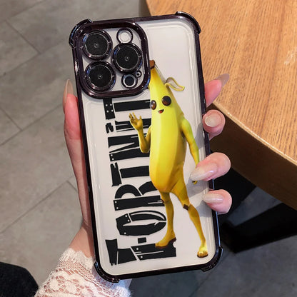 Anime Fortnite -peliteemainen suojakuori Xiaomi Redmi A7 15 A3 15C 14C K50 A1 Note 15 14 13 12 12s Pro Plus 4G 5G -puhelimille, putoamissuojaus