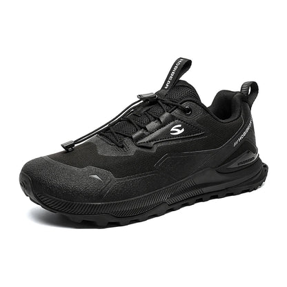 HOBIBEAR Unisex Running Shoes, Elastic Band Hiking Sneakers, Lightweight Breathable Casual Shoes
