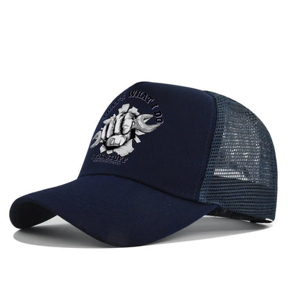 Mode Frühjahr/Sommer Bedruckte Netz-Baseballkappe, atmungsaktiv, Gorras, mit individuellem LOGO für Männer, Frauen und Paare, Schirmkappe, Casquette