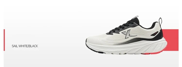 Xtep Herren-Laufschuhe – leicht, atmungsaktiv, stoßdämpfend, strapazierfähig, langlebig, gepolstert – Sneaker 875419110002