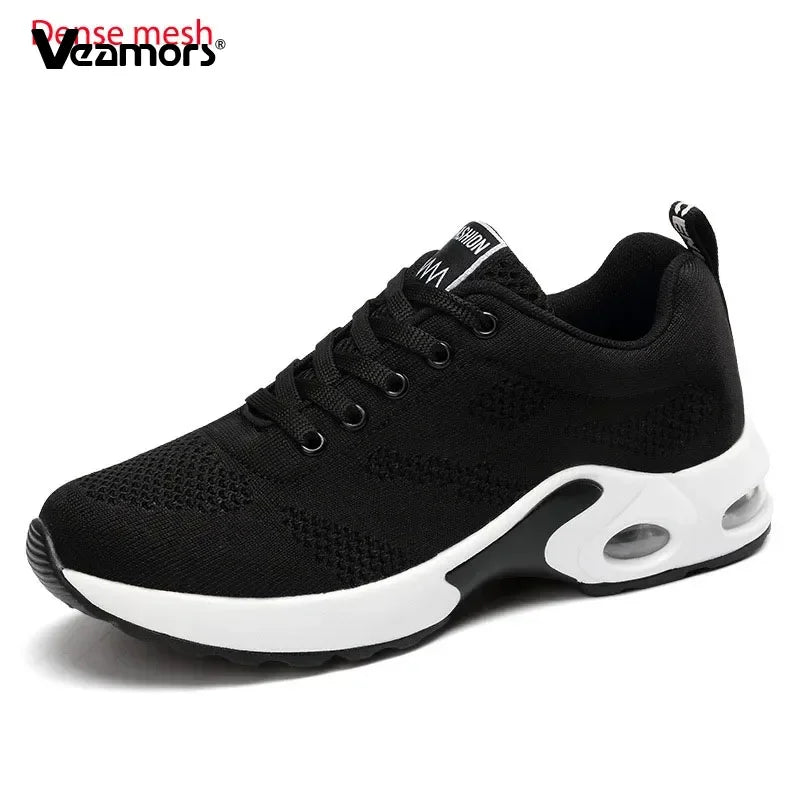 Zapatillas de running para mujer, zapatillas deportivas informales transpirables, ligeras, para gimnasio y deporte al aire libre, cómodas