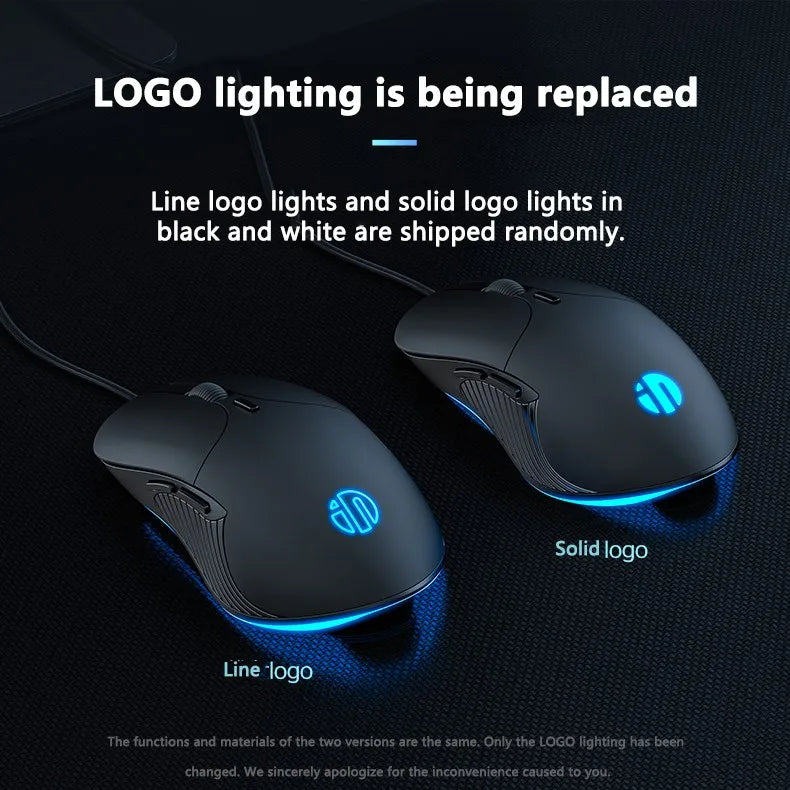 INPHIC B1 USB Wired Mouse, Silent Office Gaming Mouse for PC and Laptops