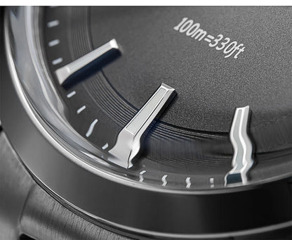 ADDIESDIVE 2024 New AD2066 Men's Watches Bubble Mirror Pot Cover Glass Stainless Steel Waterproof  Quartz Watch Man reloj hombre