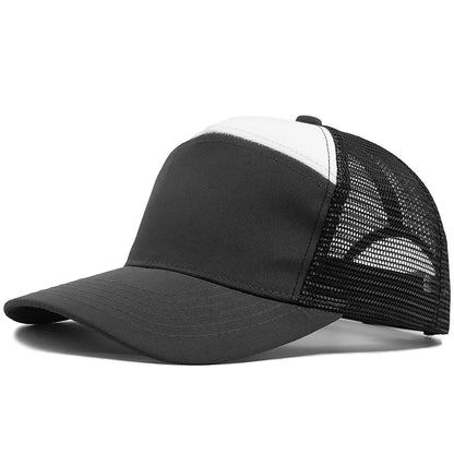 Sommer-Baseballkappe mit 7-Panel-Design, Fashion-Hip-Hop-Mesh-Kappen, Herren-Trucker-Cap, Visier, Hardtop, Snapback, Damen, Unisex, coole neue Marke
