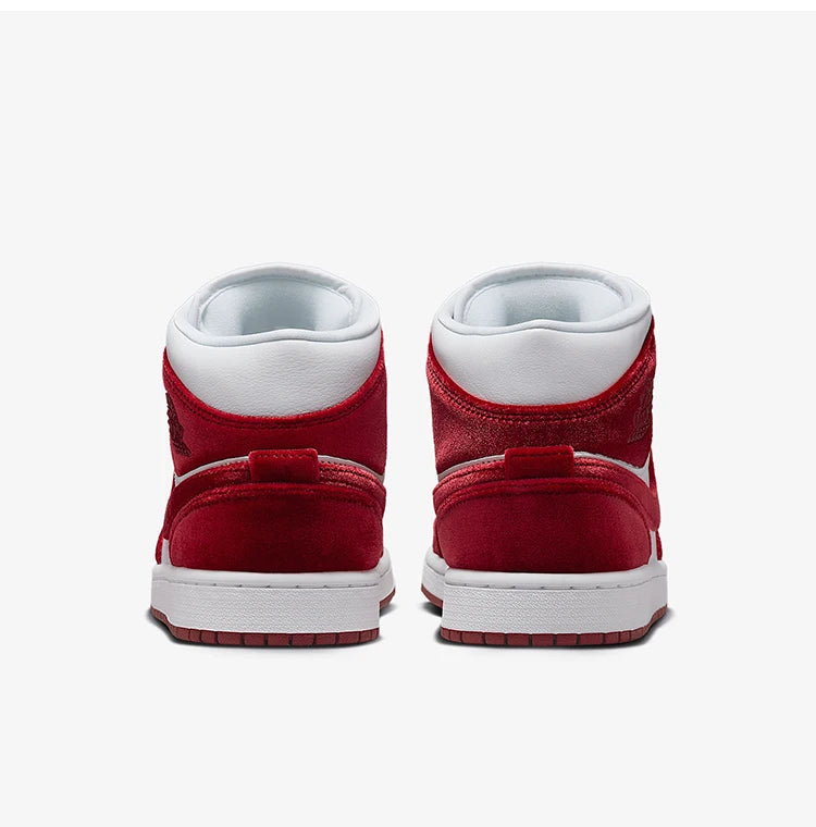 Nike genuine JORDAN women's mid top classic wear-resistant sports board shoes FZ3334-100