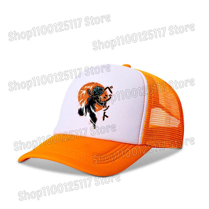 Dragon Ball Baseballkappe, Anime-Bedruckte Kappen, atmungsaktive Schirmmütze, Cartoon, Goku, Sommersport, Snapback, Mesh-Sonnenhut, Geschenk für Kinder