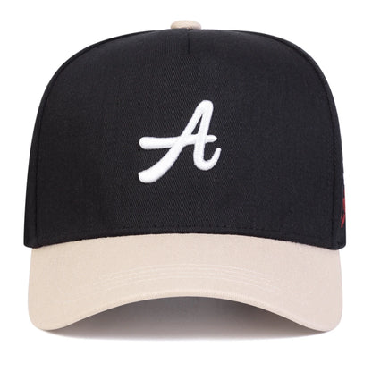 Casquettes de baseball unisexes avec broderie « A Letter Side Los Angeles » – Printemps-automne – Chapeaux décontractés ajustables pour l'extérieur – Chapeau anti-UV – Casquette de sport