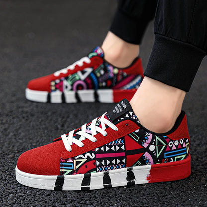 YRZL Παπούτσια Skateboard Ανδρικά Canvas Sneakers Casual Αναπνέοντα Παπούτσια Περπατήματος Ελαφριά Επίπεδα Παπούτσια για Άνδρες Street Trend Αθλητικό Παπούτσι