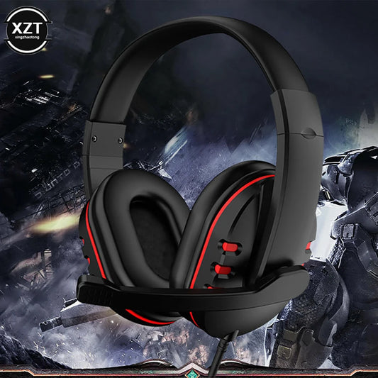 Wired Gaming Headset with Microphone Noise Cancelling Headphones for PC PS5 PS4 Xbox Nintendo Switch