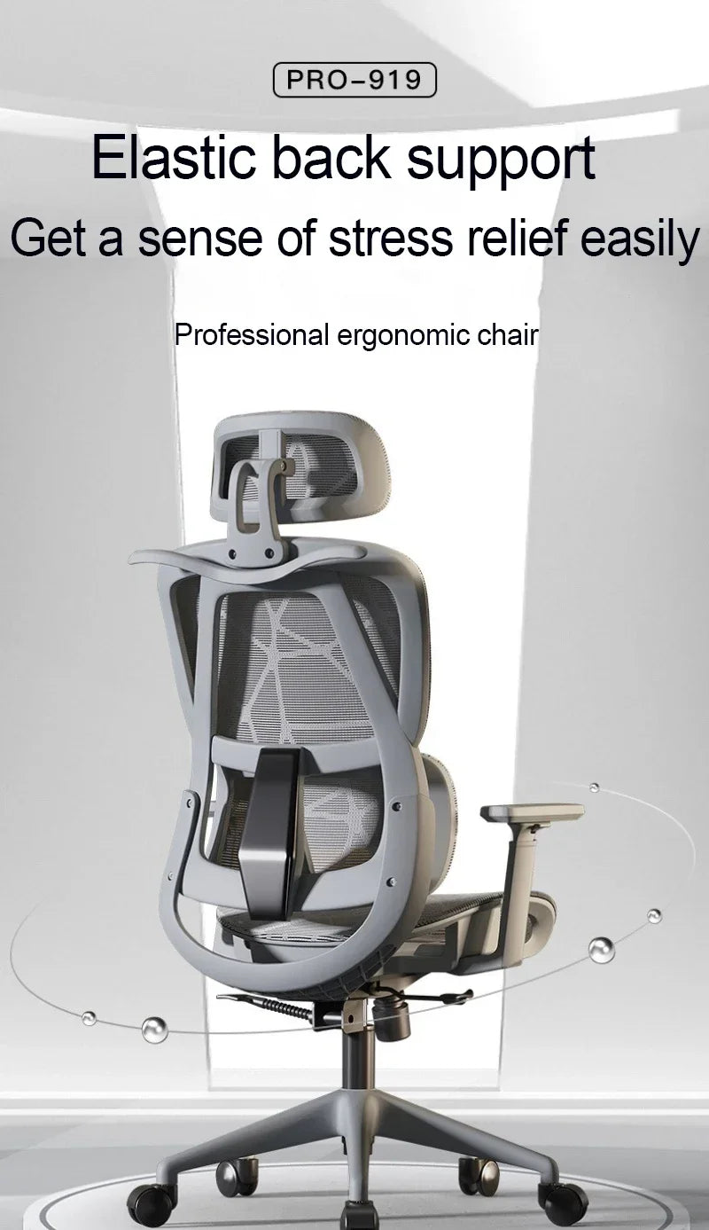 Gaming Chair Adjustable Relax Ergonomic Office Chair Study Long Sitting Cadeira Silla Gamer Office Supplies Daily Necessities