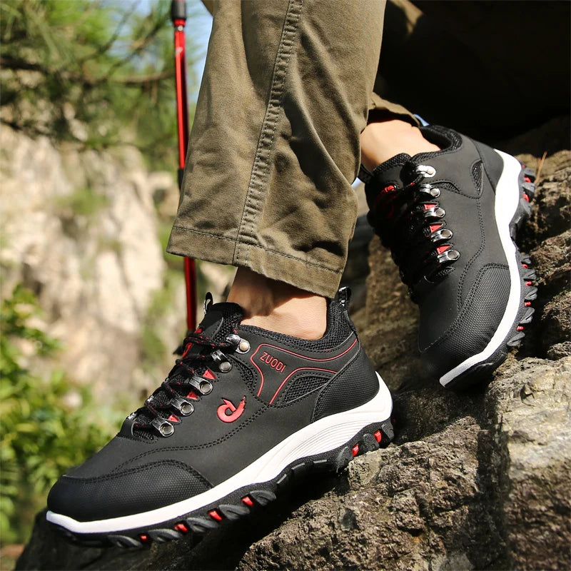 Pantofi casual din piele pentru bărbați, sneakers pentru primăvară, toamnă și iarnă, pantofi sport ușori pentru tenis și mers pe jos