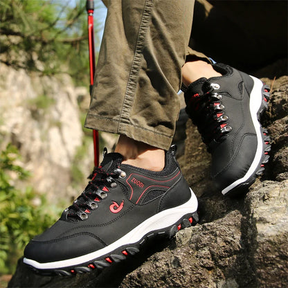 Pantofi casual din piele pentru bărbați, sneakers pentru primăvară, toamnă și iarnă, pantofi sport ușori pentru tenis și mers pe jos