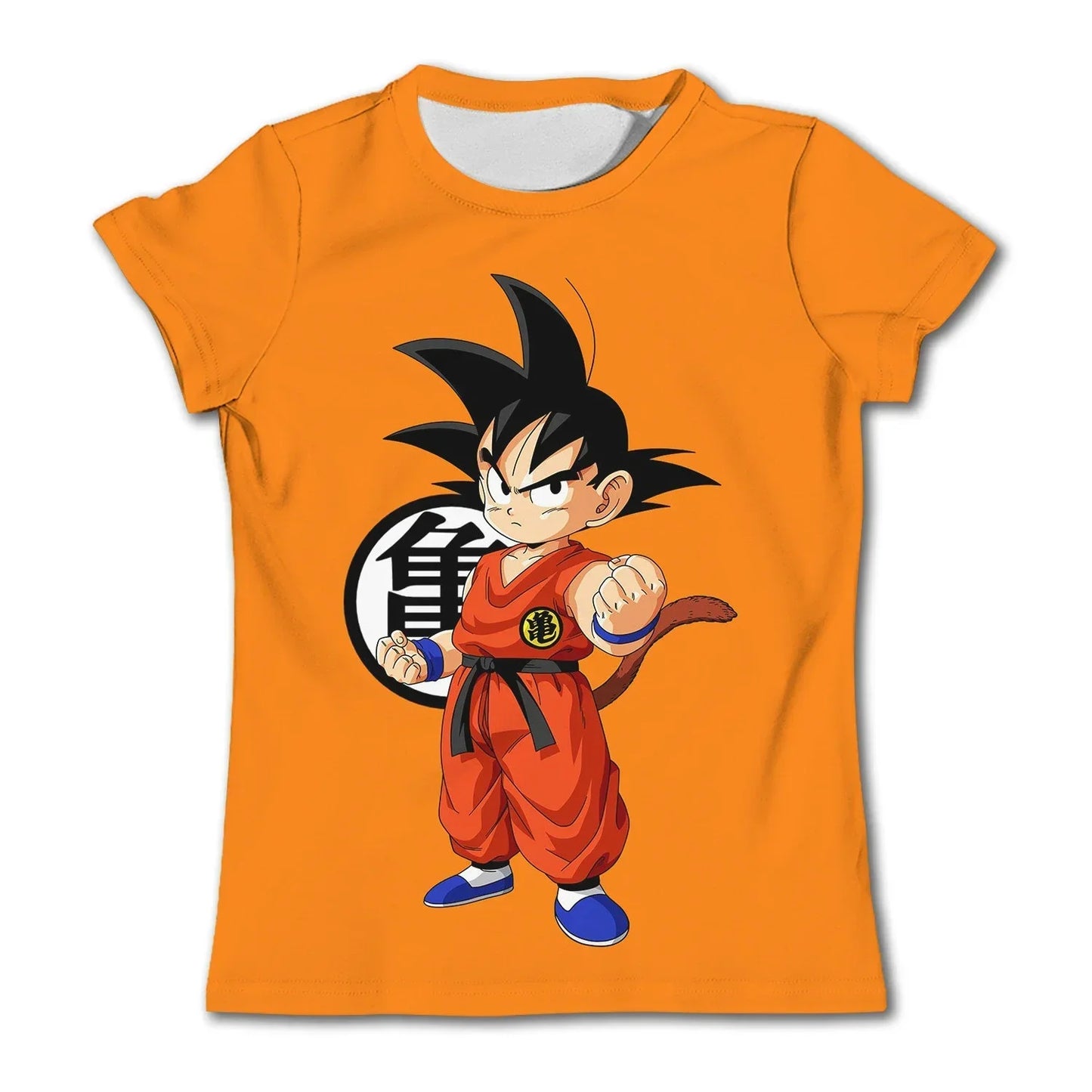 T Shirts Dragon Ball Z Children's Men Shirt Men's T-shirt Harajuku Style Trend Goku High Quality Clothing Anime Tops Streetwear