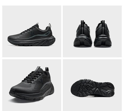 Xtep Herren-Laufschuhe – leicht, atmungsaktiv, stoßdämpfend, strapazierfähig, langlebig, gepolstert – Sneaker 875419110002