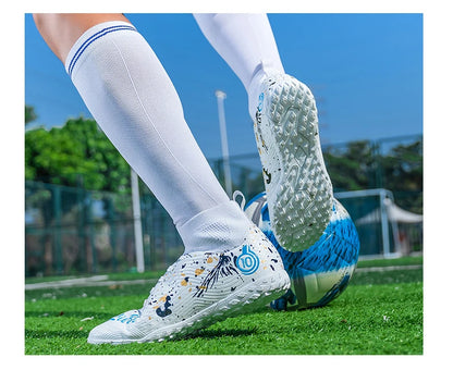 Miesten ammattilaisjalkapallokengät, luistamattomat jalkapallokengät, unisex, hengittävät, futsal-urheilu, uudet nappulakengät, drop shipping, ultrakevyet