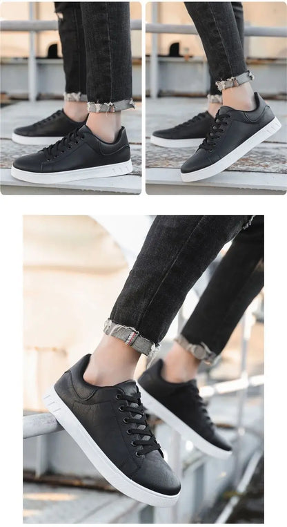 2026 Men's Shoes New Style Four Seasons Fashionable Versatile Soft Bottom White Casual Shoes Breathable Summer Zapatillas Hombre
