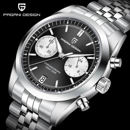 PAGANI DESIGN Pilot Men's Quartz Watches Sports Waterproof Wristwatch Sapphire Automatic Watch Men's Watch PD1775