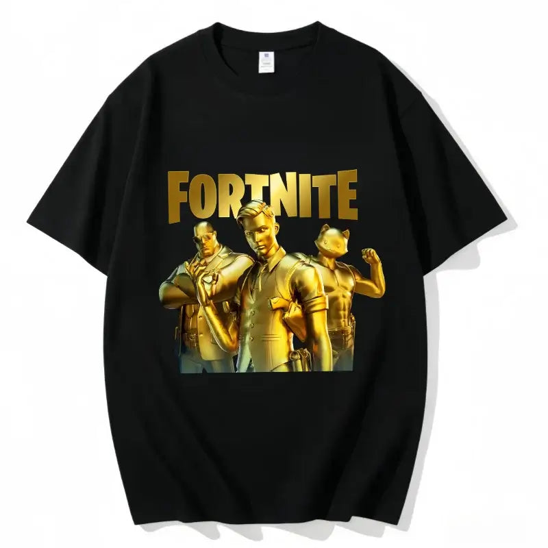 Fortnite majica s okruglim izrezom, uniseks za odrasle, gaming plesna moda, nova, od čistog pamuka, kratkih rukava, savršena za ležerno nošenje i odmor