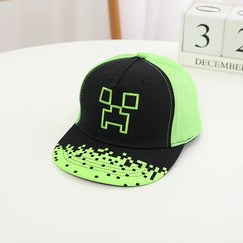 Casquette de baseball unisexe « Totem of Undying Hat » pour cosplay, style cyberpunk, motif pixel, accessoires de plein air