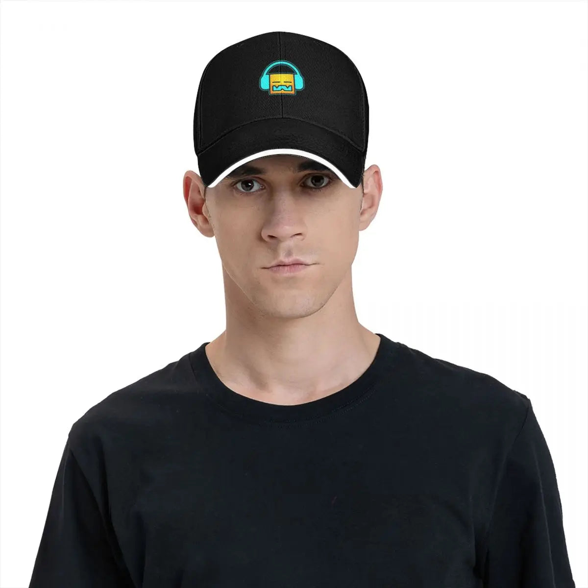 Geometry dash unblocked level Baseball Cap funny hat |-F-| Golf Hat Luxury man cap For Women Men's