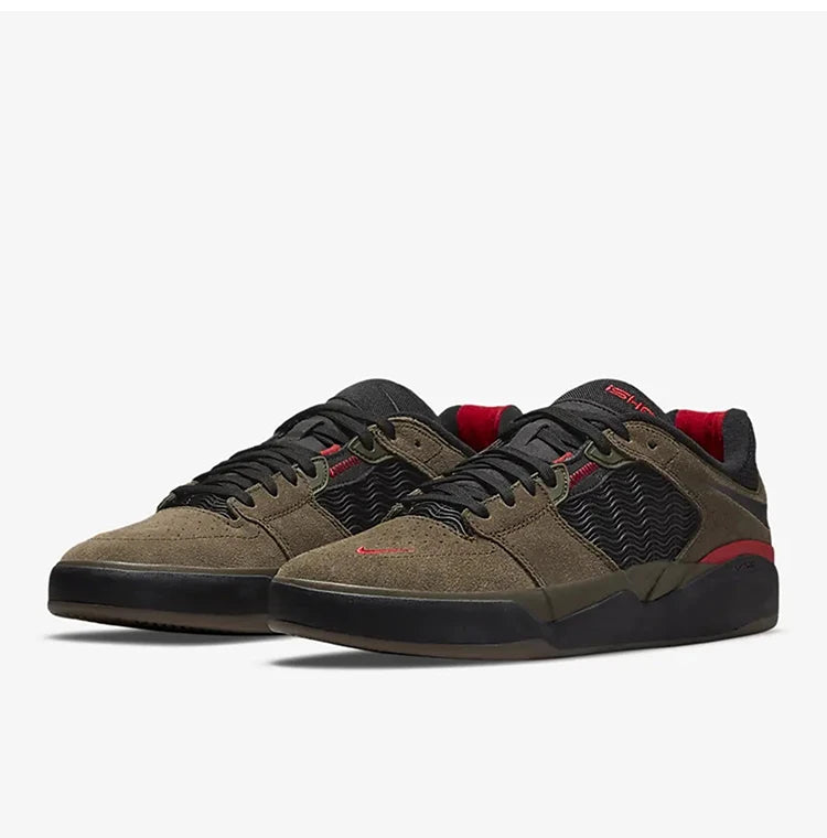 Nike genuine SB ISHOD small hook breathable sports skateboard shoes for men and women DC7232-300