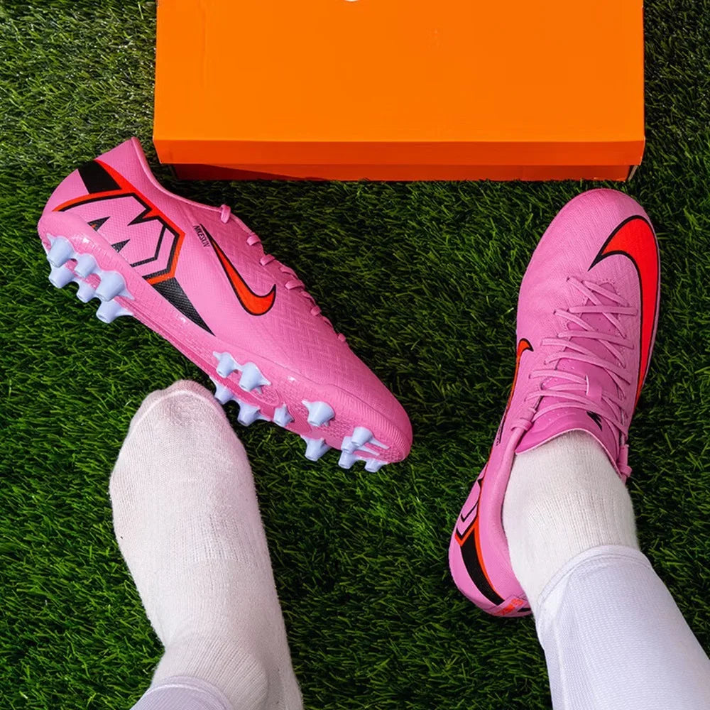 Nike Mercurial Vapor 16 Academy herrefodboldstøvler til udendørs træning, lyserød, FQ8364-600