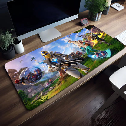 Mouse Pad Non-slip Game Lockedge Survival Office Student Gaming Shooting Thickened Large Writing Cushion F-FORTNITE MousePad