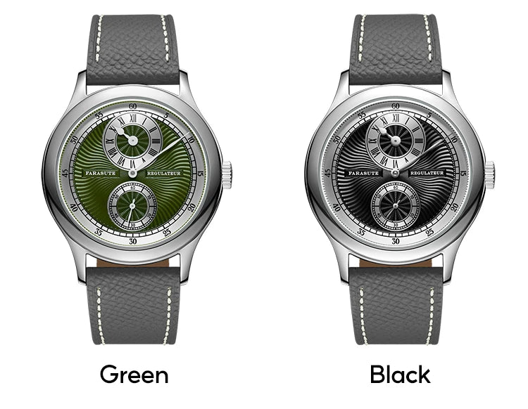 FARASUTE Manual Mechanical Men's Watch Seagull Movement Sappnt Sapphire Crystal Business Waterproof Regulateur Men Watch Reloj